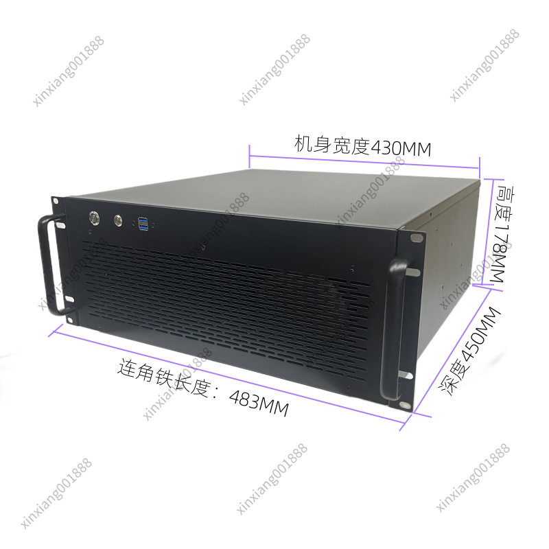 8 Gpu 4U Server Chassis - Chasis para Servidor 4U, Placa Base