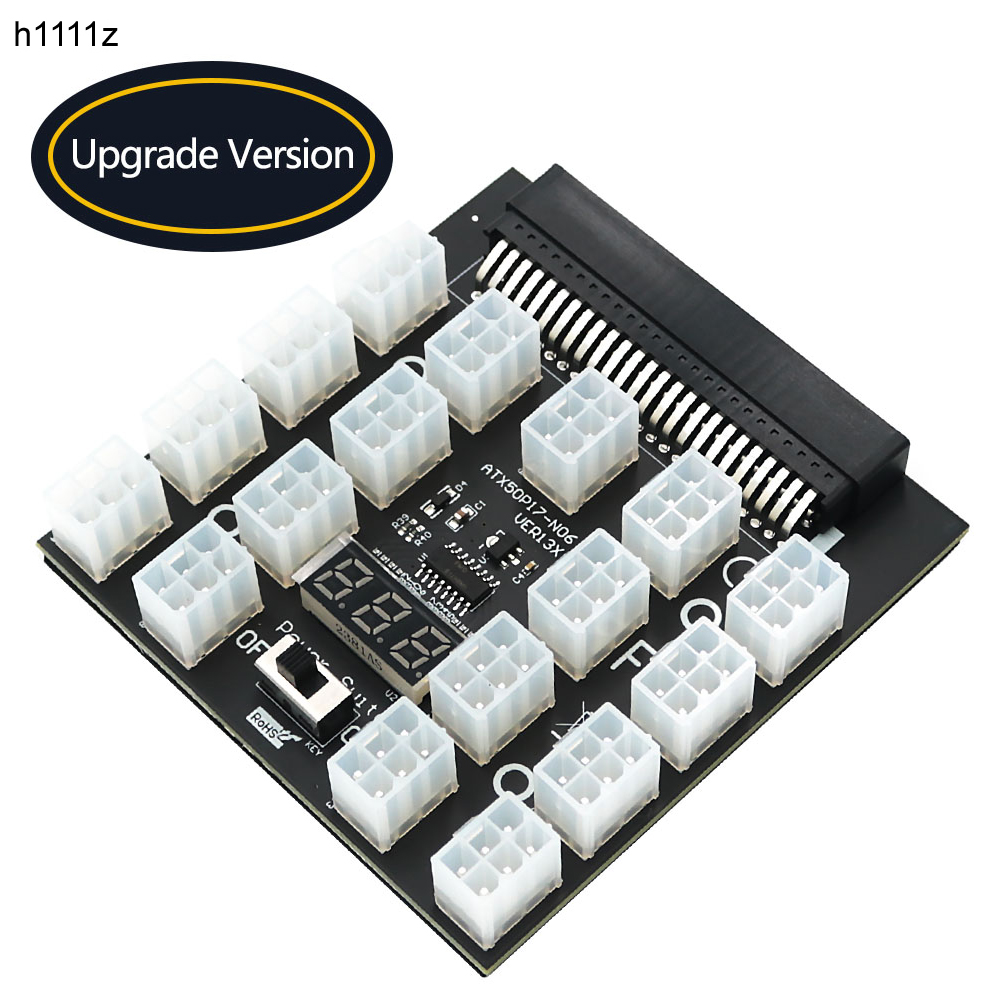 2000W Atx Mining Power Supply - PCI-E 12V 50Pin a ATX 17x6Pin