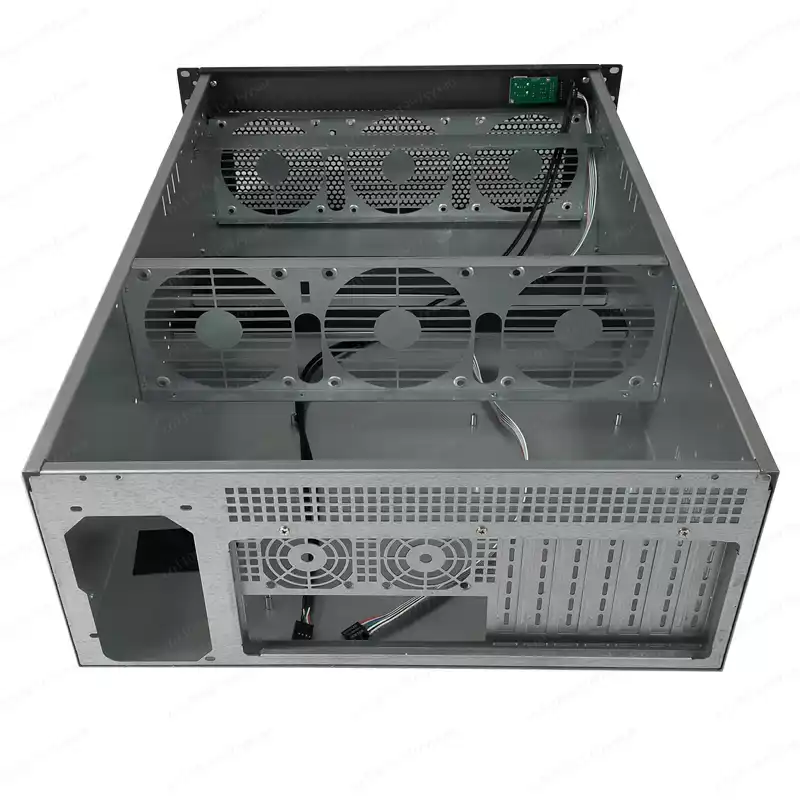 8 Gpu 4U Server Chassis - Chasis 4U para Tarjetas Gráficas Múltiples,