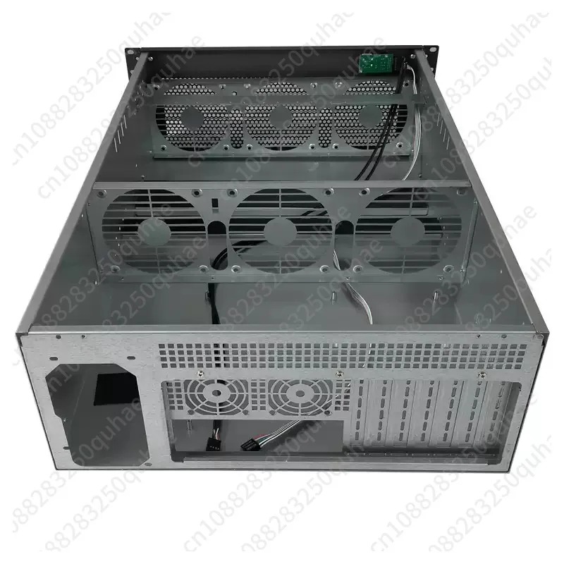 8 Gpu 4U Server Chassis - Chasis 4U para Tarjetas Gráficas Múltiples,