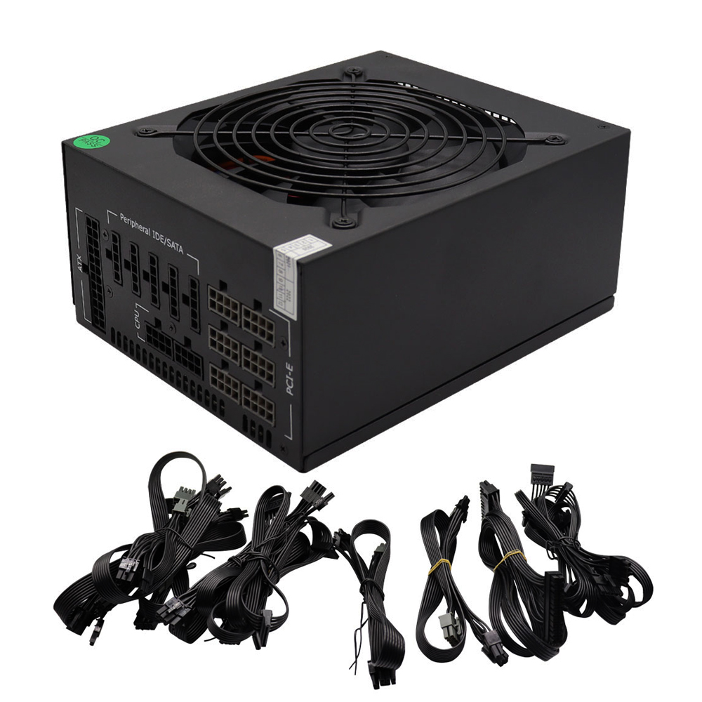 2000W Atx Mining Power Supply - Fuente de alimentación ATX para PC,