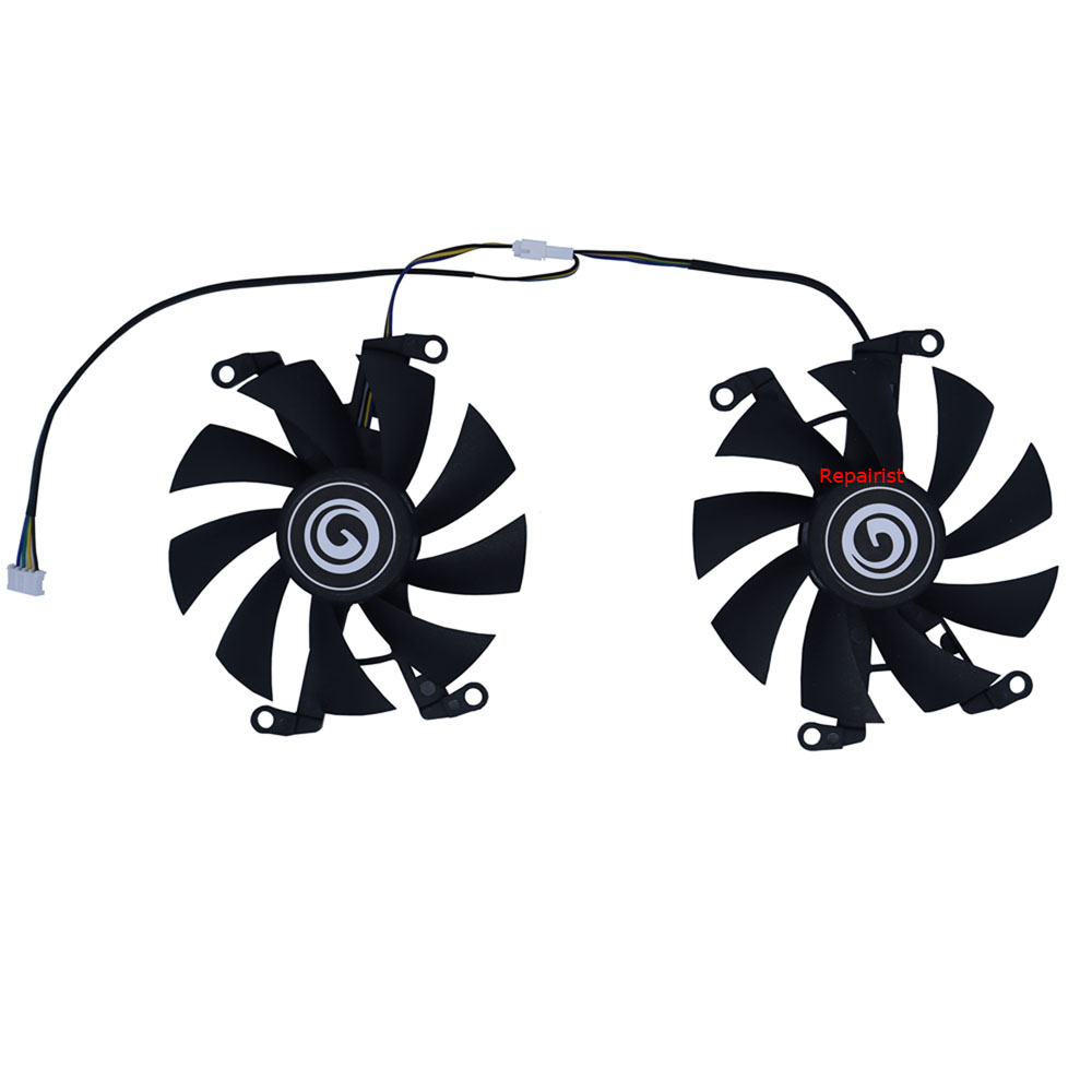 Cmp 50Hx Mining Card - 2Pcs/Set Ventilador de tarjeta gráfica,Mining Card