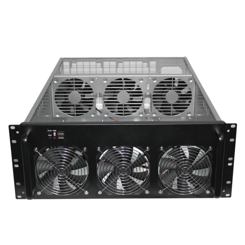 8 Gpu 4U Server Chassis - Chasis de Montaje en Rack para