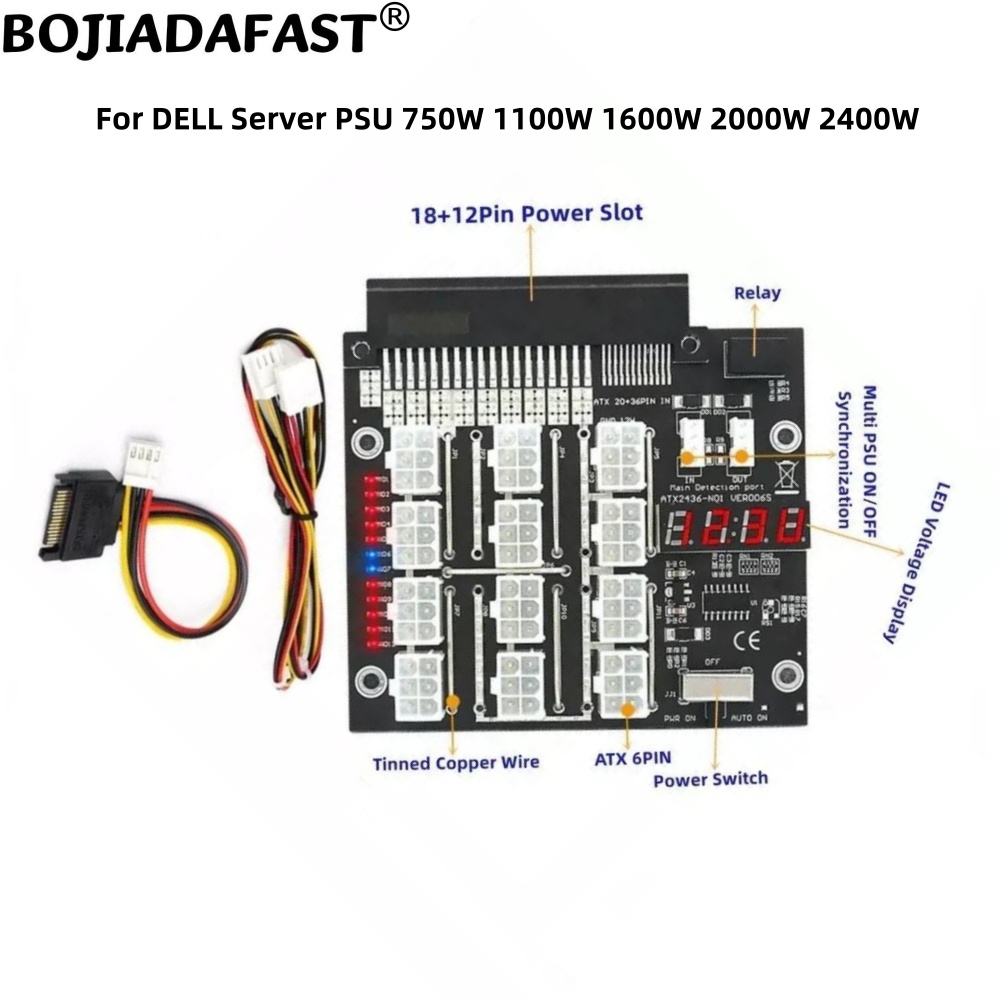 2400W Server Psu Breakout Board - Synchronización de placa de ruptura de