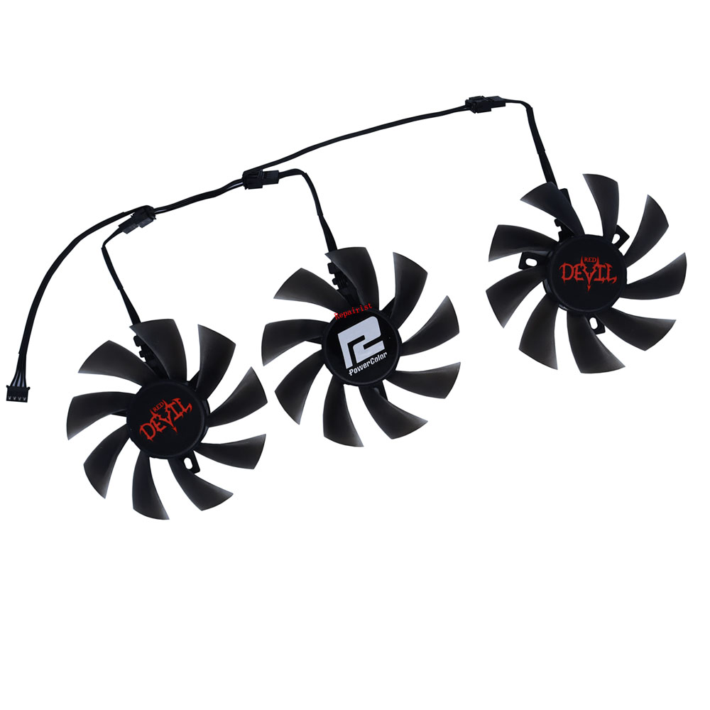 Rx 5700 Xt 8Gb Video Card - 3 piezas/juego, DIY T129215BU, ventilador de