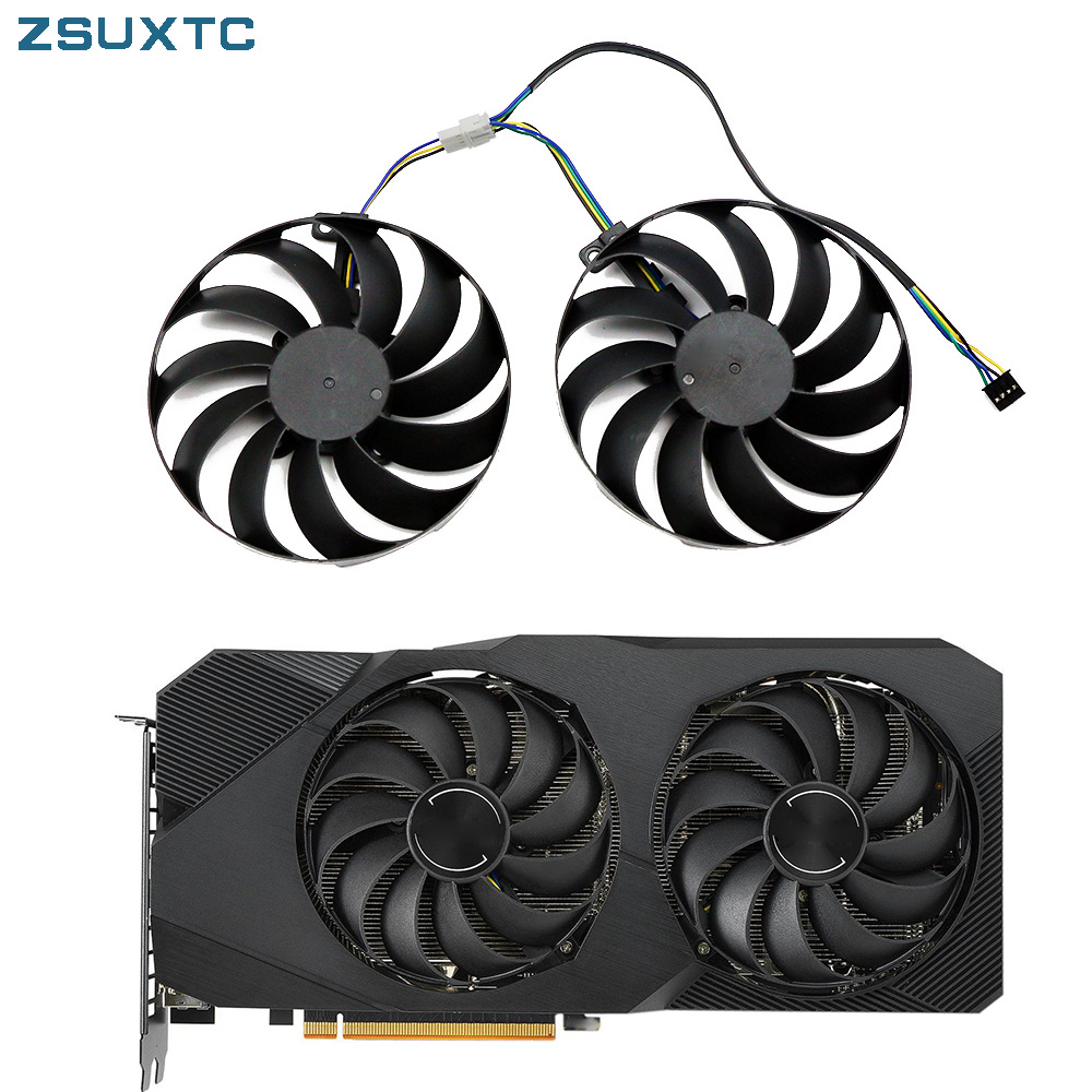 Rx 5700 Xt 8Gb Video Card - 95MM T 129215 Ventilador enfriador de
