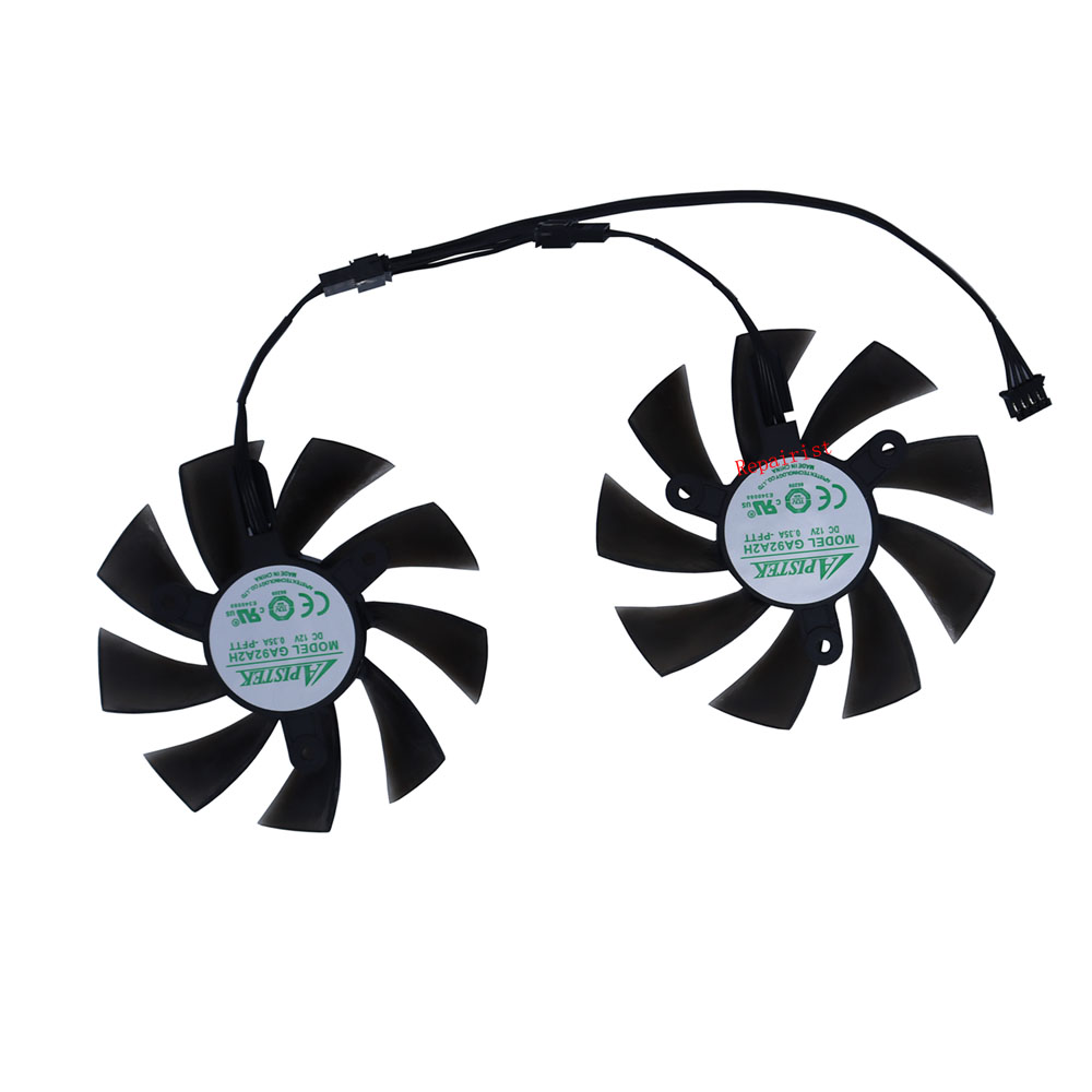 Rx 580 8Gb 2048Sp Gpu - Ventilador de tarjeta de vídeo GPU,