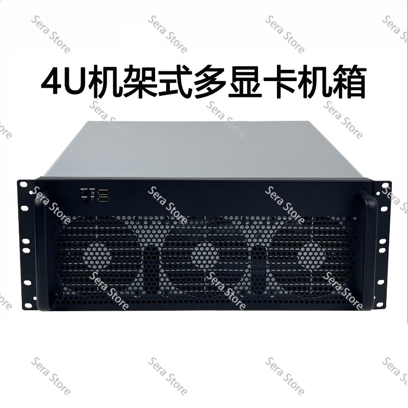 8 Gpu 4U Server Chassis - Chasis 4U para Múltiples Tarjetas Gráficas,