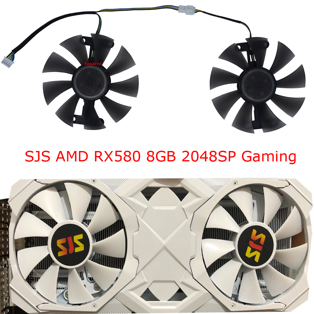 Ventilador de tarjetas gráfica - Rx 580 8Gb 2048Sp Gpu reseña y precio