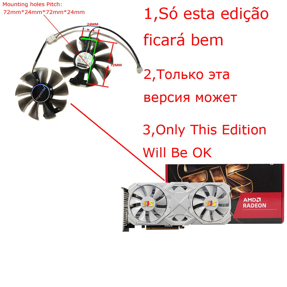 Ventilador para tarjetas de ví - Rx 580 8Gb 2048Sp Gpu reseña y precio