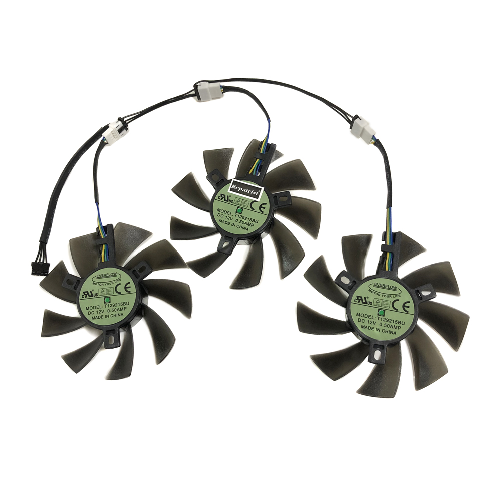 3 unids/set DIY T 129215 BU, e - Rx 5700 Xt 8Gb Video Card reseña y precio