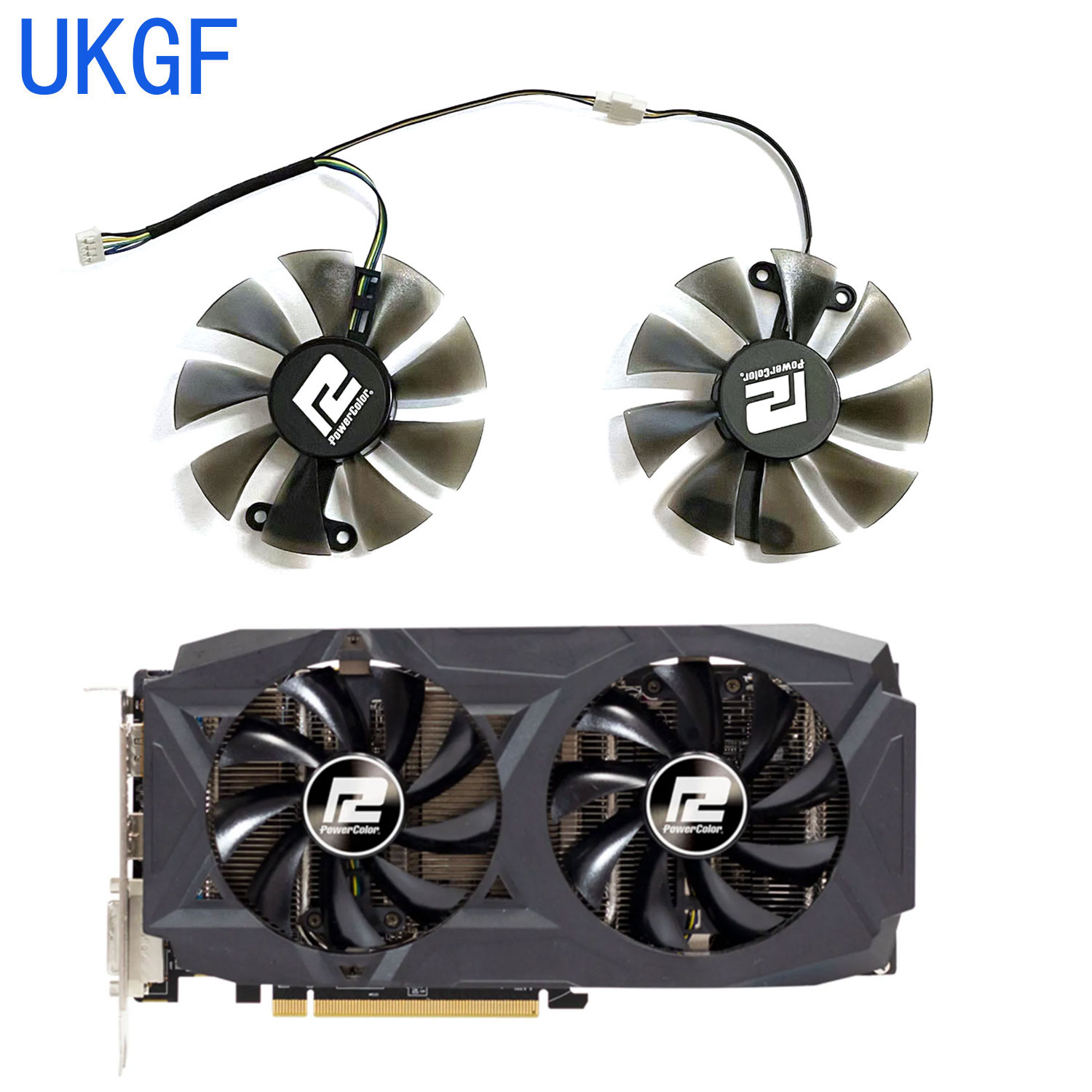 Nuevo Ventilador de Repuesto D - Rx 580 8Gb 2048Sp Gpu reseña y precio
