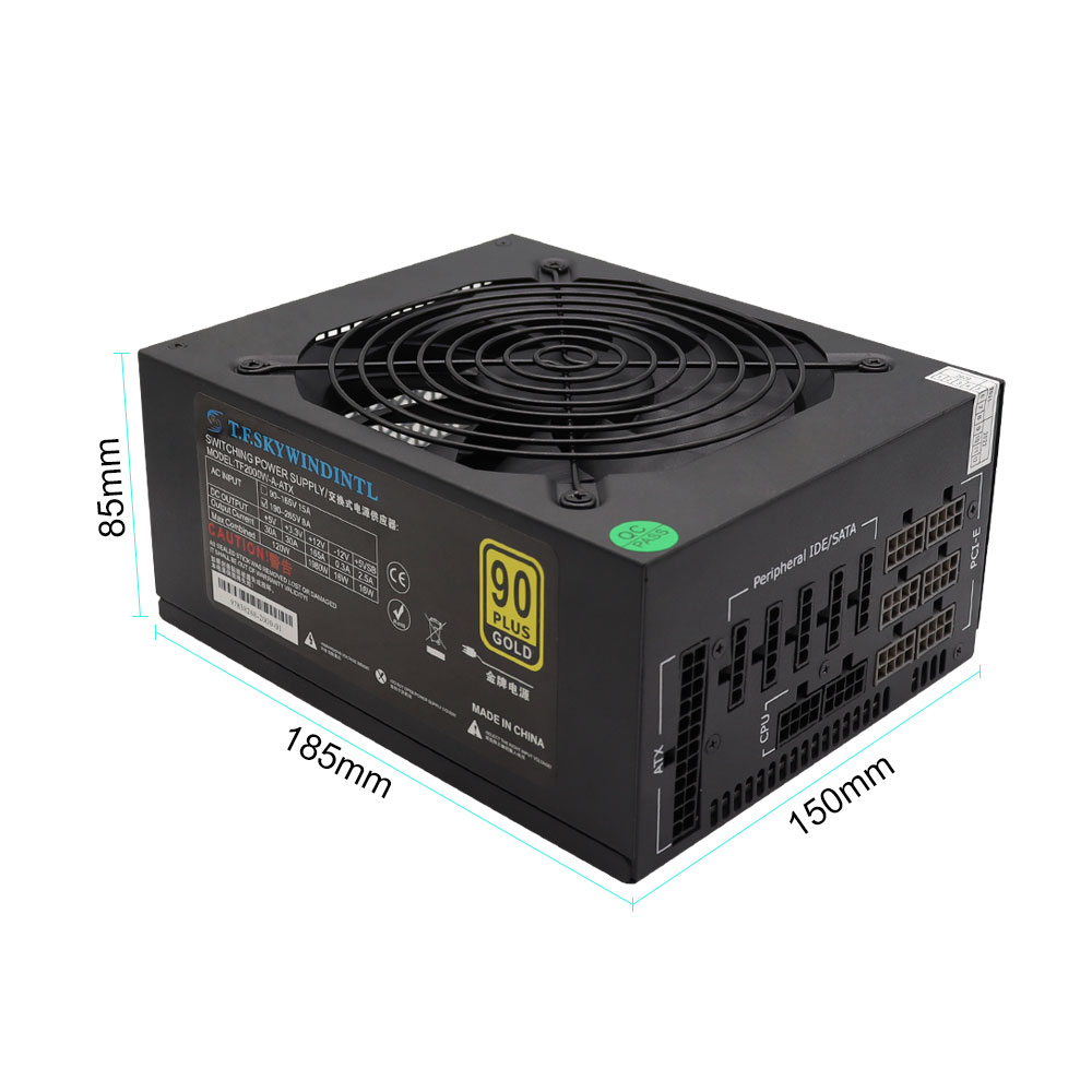 Fuente de alimentación ATX par - 2000W Atx Mining Power Supply reseña y precio
