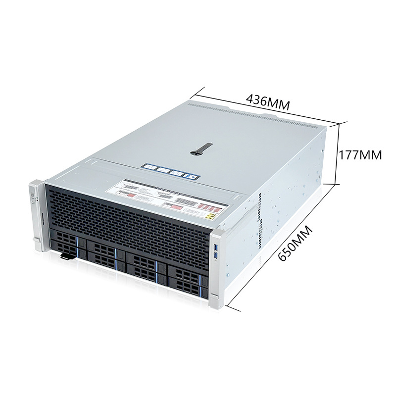 Chasis NAS ALEO 4U de 8 bahías - 8 Gpu 4U Server Chassis reseña y precio