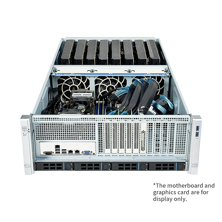 Chasis de Servidor Popular 8GP - 8 Gpu 4U Server Chassis reseña y precio