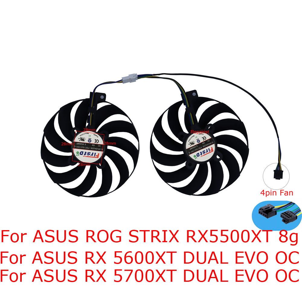 Ventilador de refrigeración pa - Rx 5700 Xt 8Gb Video Card reseña y precio