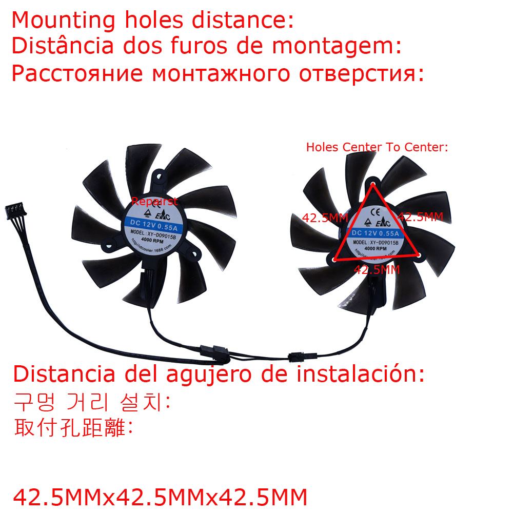 Ventilador de tarjeta de vídeo - Rx 580 8Gb 2048Sp Gpu reseña y precio