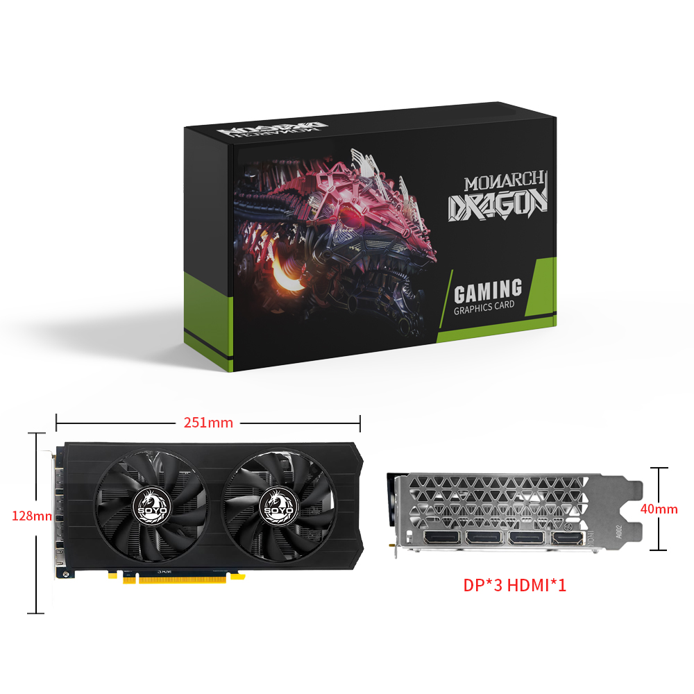 Tarjeta gráfica SOYO AMD Radeo - Rx 580 8Gb 2048Sp Gpu reseña y precio