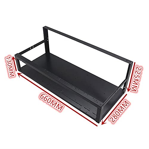 Caja de computadora con estant - 12 Gpu Open Air Frame Case reseña y precio