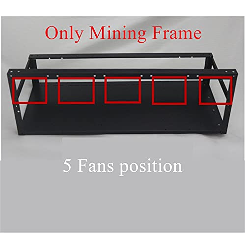 Caja de computadora con estant - 12 Gpu Open Air Frame Case reseña y precio