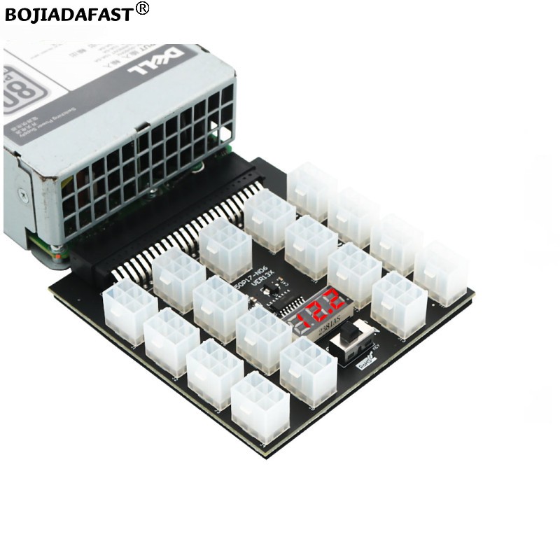 Placa de conexión de fuente de - 2400W Server Psu Breakout Board reseña y precio