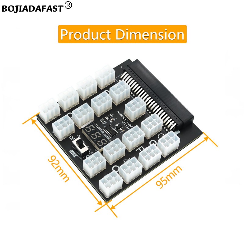 Placa de conexión de fuente de - 2400W Server Psu Breakout Board reseña y precio